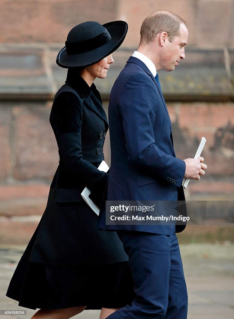 Duke Of Westminster - Memorial Service