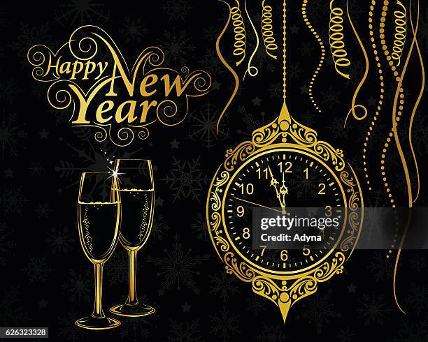 almost midnight - almost midnight stock illustrations