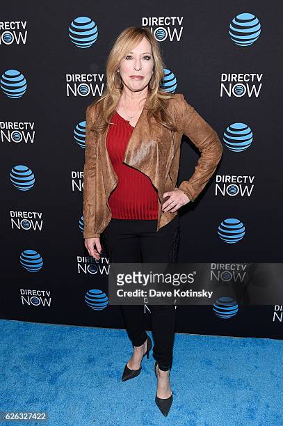 Sportscaster Linda Cohn attends AT&T's celebration of the Launch of DIRECTV NOW at Venue 57 on November 28, 2016 in New York City.