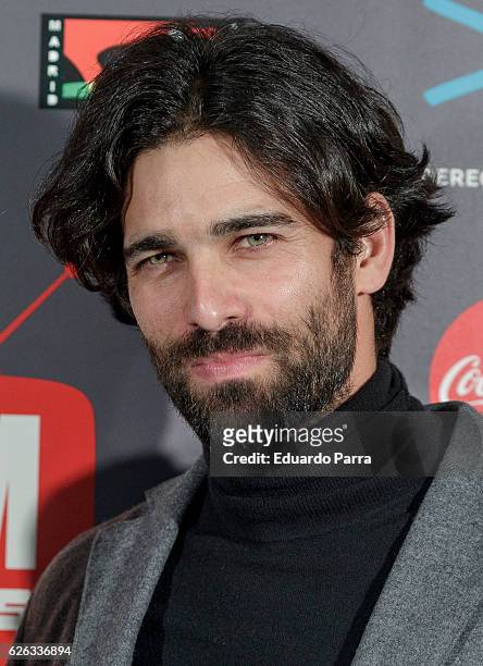 Actor Ruben Cortada attends the 'MIM awards' photocall at ME hotel on November 28, 2016 in Madrid, Spain.