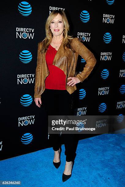 Linda Cohn attends the AT&T Celebrates the Launch of DIRECTV NOW at Venue 57 on November 28, 2016 in New York City.