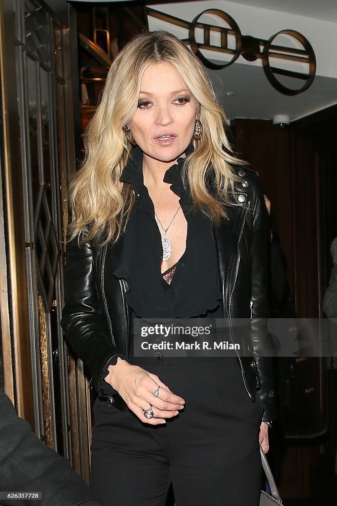 London Celebrity Sightings - November 28, 2016