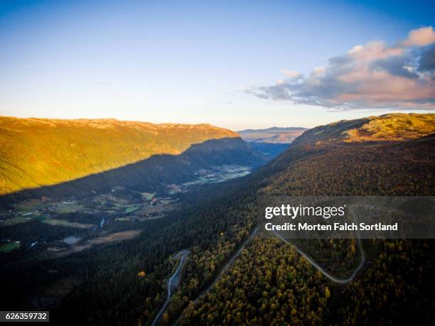 between the mountains - buskerud stock pictures, royalty-free photos & images