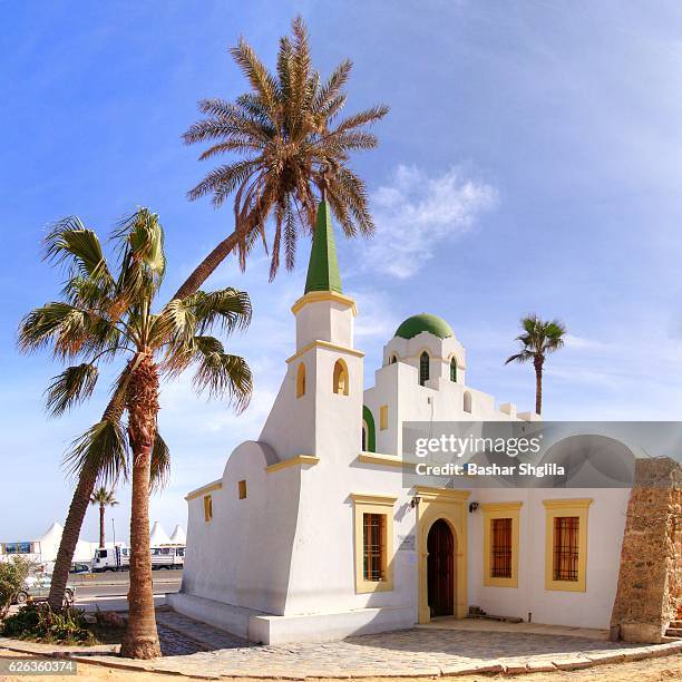 sidi abdulwahab mosque - martyrs' square tripoli stock pictures, royalty-free photos & images