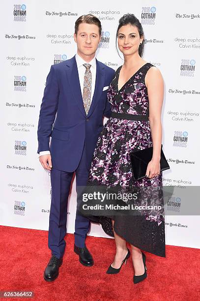 Ben McKenzie and Morena Baccarin attend the 26th Annual Gotham Independent Film Awards at Cipriani Wall Street on November 28, 2016 in New York City.