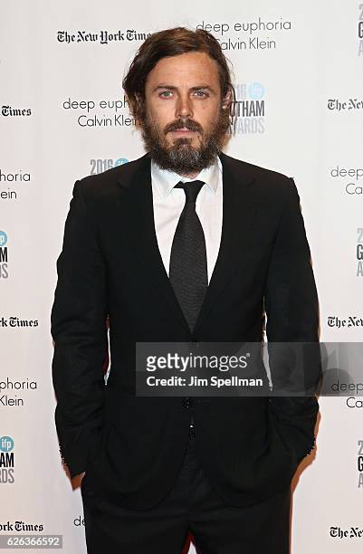 Actor Casey Affleck attends the 26th Annual Gotham Independent Film Awards at Cipriani Wall Street on November 28, 2016 in New York City.