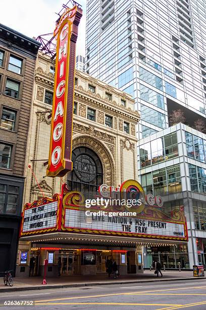 theater in chicago - 1950 2016 stock pictures, royalty-free photos & images