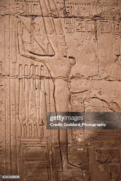 egypt: karnak temple complex - human reproductive organ stock pictures, royalty-free photos & images