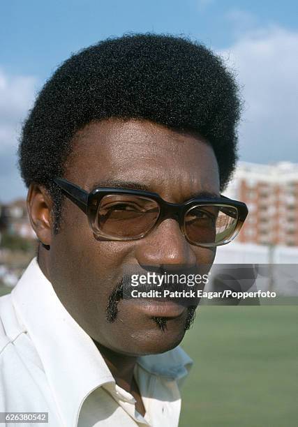 Clive Lloyd of Lancashire and West Indies, at Lord's Cricket Ground, London, 6th September 1975.