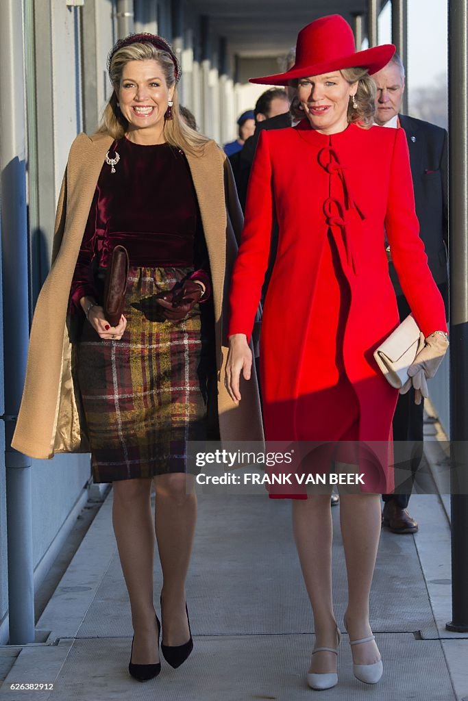 NETHERLANDS-BELGIUM-ROYALS