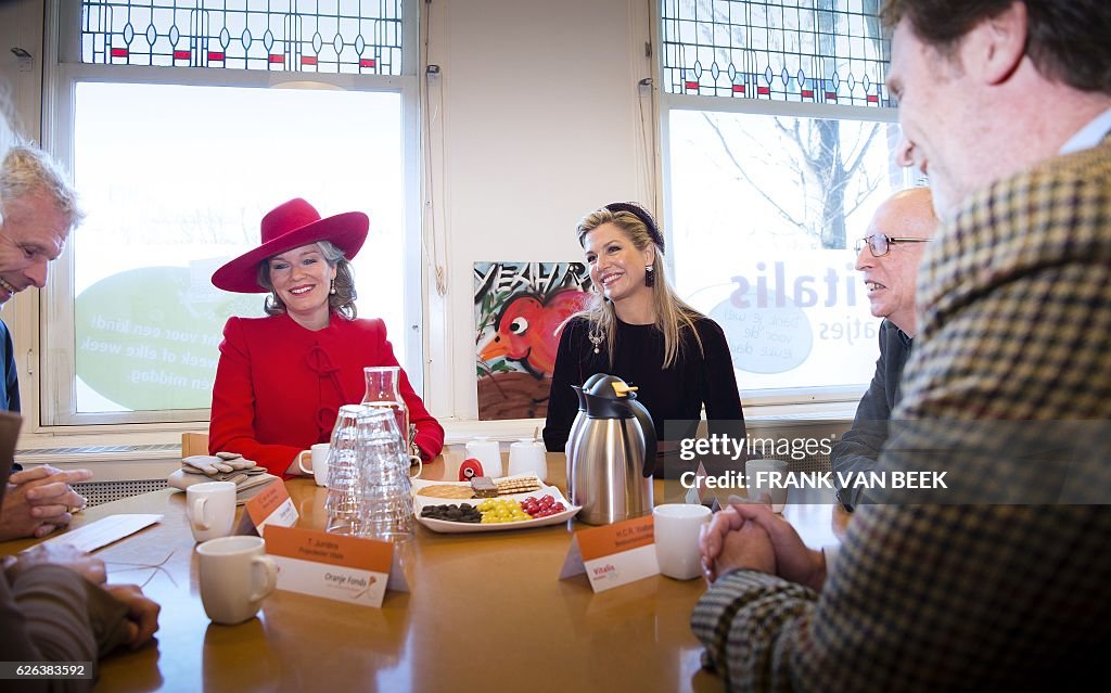 NETHERLANDS-BELGIUM-ROYALS