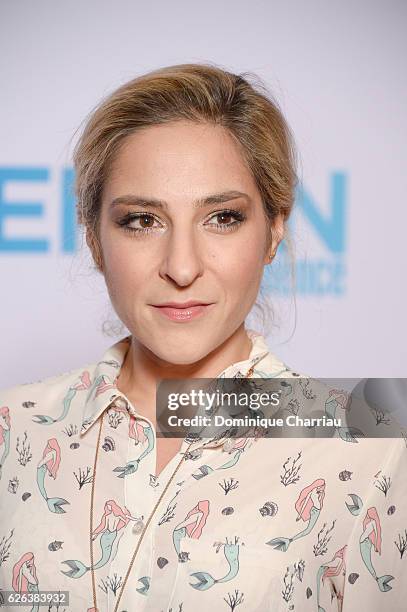 Marilou Berry attends the "Demain Tout Commence" Paris Premiere at Le Grand Rex on November 28, 2016 in Paris, France.