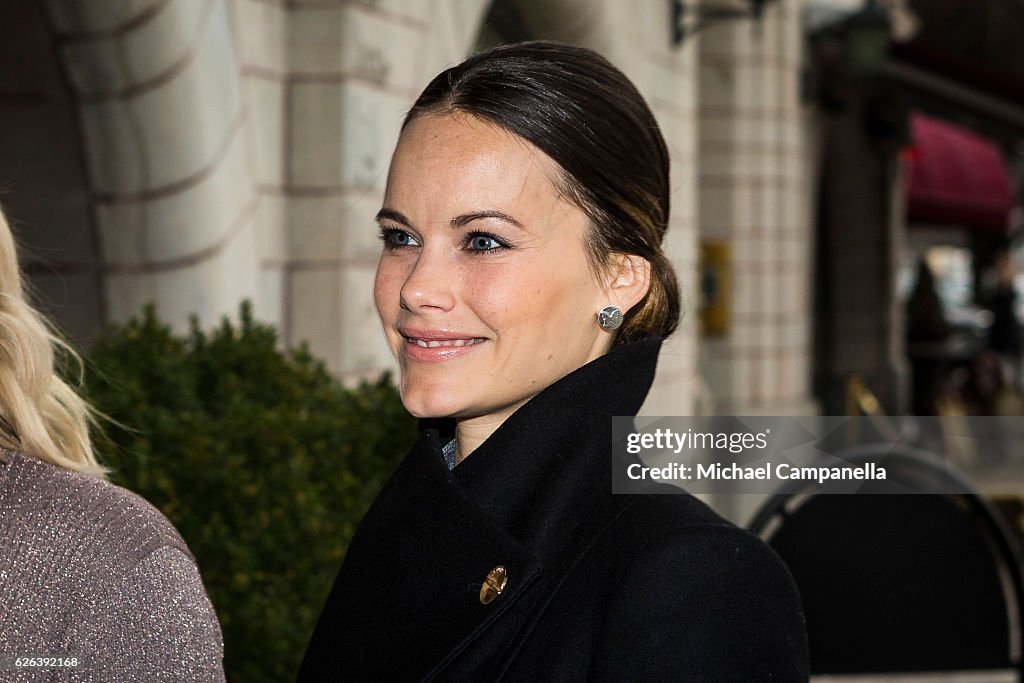 Princess Sofia Of Sweden Attends A Lunch On The Theme Of Social Entrepreneurship And Sustainability