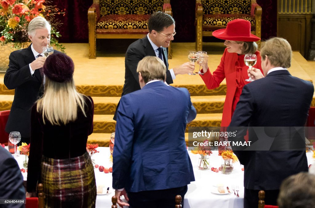 NETHERLANDS-BELGIUM-ROYALS