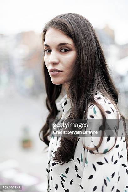 Actress Emine Meyrem is photographed for Self Assignment on October 6, 2016 in Namur, Belgium.