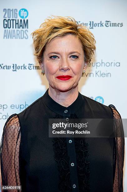 Annette Bening attends the 26th Annual Gotham Independent Film Awards at Cipriani Wall Street on November 28, 2016 in New York City.