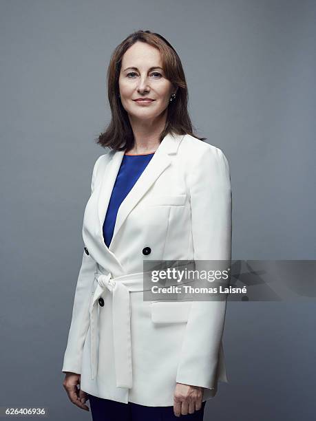 Politician Ségolène Royal is photographed for Self Assignment on November 20, 2016 in Paris, France.