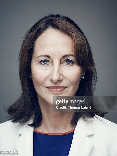 Politician Ségolène Royal is photographed for Self Assignment on November 20, 2016 in Paris, France.