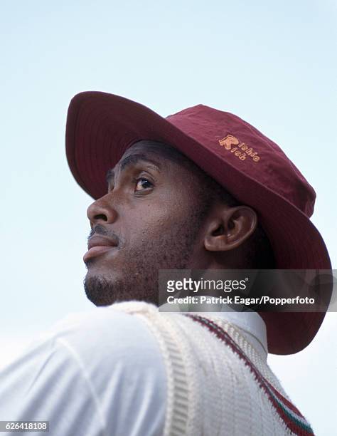 Courtney Walsh of West Indies during the 6th Test match between England and West Indies at The Oval, London, 24th August 1995.