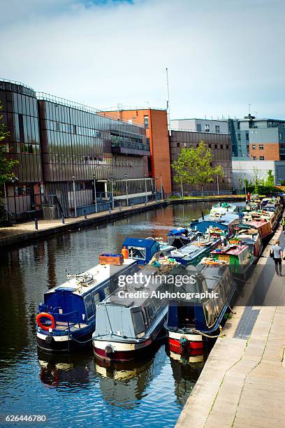 narrowboating kings cross. - gate locks for wood fences stock pictures, royalty-free photos & images