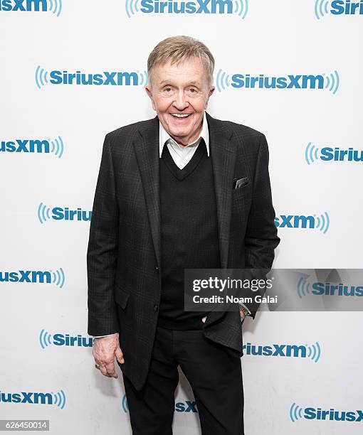 Singer Bill Anderson visits the SiriusXM Studio on November 29, 2016 in New York City.