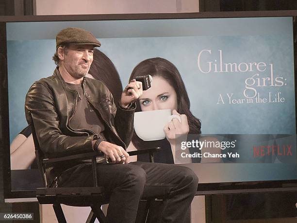 Scott Patterson attends the Build Series to discuss "Gilmore Girls: A Year In The Life" at AOL HQ on November 29, 2016 in New York City.