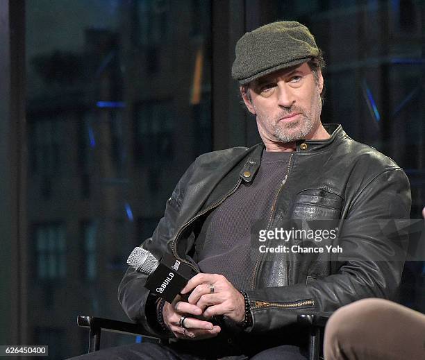 Scott Patterson attends the Build Series to discuss "Gilmore Girls: A Year In The Life" at AOL HQ on November 29, 2016 in New York City.