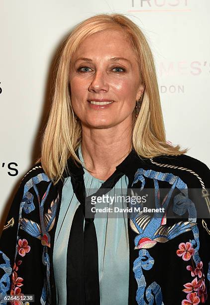 Joely Richardson attends the Fayre of St James's hosted by Quintessentially Foundation and the Crown Estate in aid of Cheryl's Trust in support of...