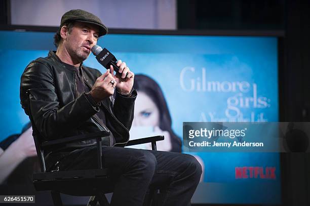 Scott Patterson attends AOL Build Series at AOL HQ on November 29, 2016 in New York City.