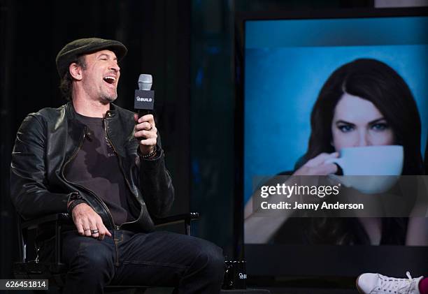 Scott Patterson attends AOL Build Series at AOL HQ on November 29, 2016 in New York City.