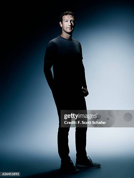 Co-founder and CEO of Facebook, Mark Zuckerberg is photographed for Popular Science on July 5, 2016 in Menlo Park, California. PUBLISHED IMAGE.