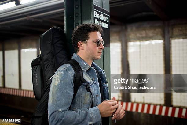 Stolar takes the subway to the recording studio. Through his singing and songwriting, Stolar expresses himself and offers support and encouragement...