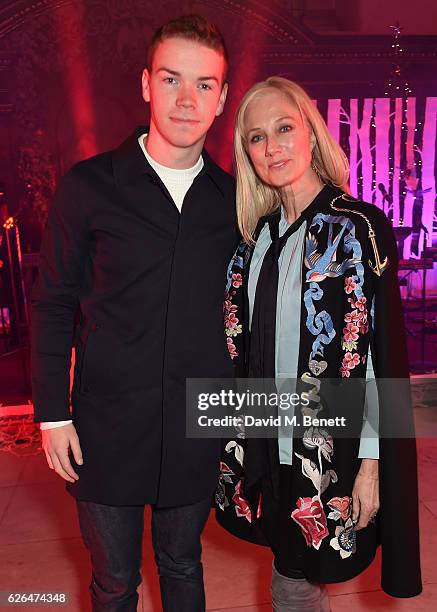 Will Poulter and Joely Richardson attend the Fayre of St James's hosted by Quintessentially Foundation and the Crown Estate in aid of Cheryl's Trust...