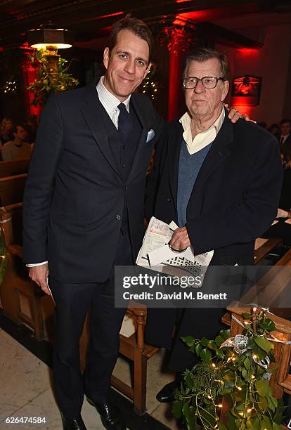 Ben Elliot and Simon Elliot attend the Fayre of St James's hosted by Quintessentially Foundation and the Crown Estate in aid of Cheryl's Trust in...