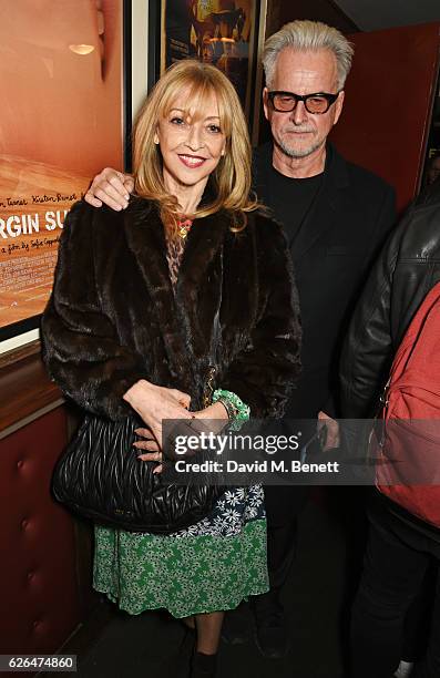 Sharon Maughan and Trevor Eve attend a VIP screening of "Untitled" at the Prince Charles Cinema on November 29, 2016 in London, England.