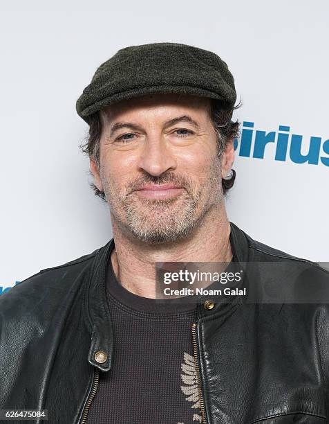 Scott Patterson visits the SiriusXM Studio on November 29, 2016 in New York City.