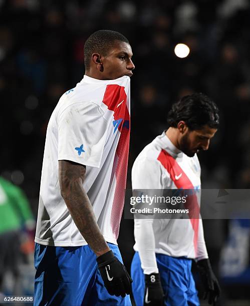 Moraes Ferreira Da Silva Wesley forward of Club Brugge looks dejected pictured during Croky cup 1/8 F match between K.A.S.Eupen and Club Brugge K.V....