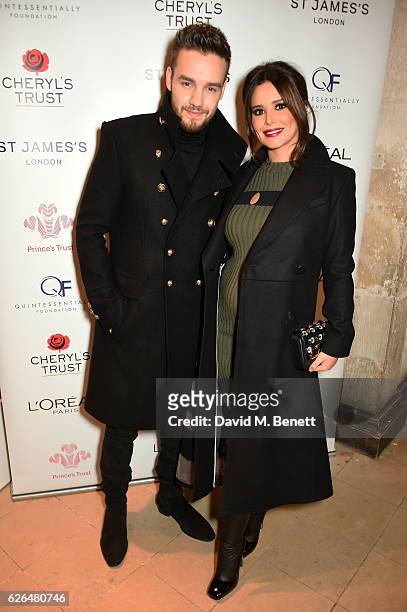 Liam Payne and Cheryl attend the Fayre of St James's hosted by Quintessentially Foundation and the Crown Estate in aid of Cheryl's Trust in support...