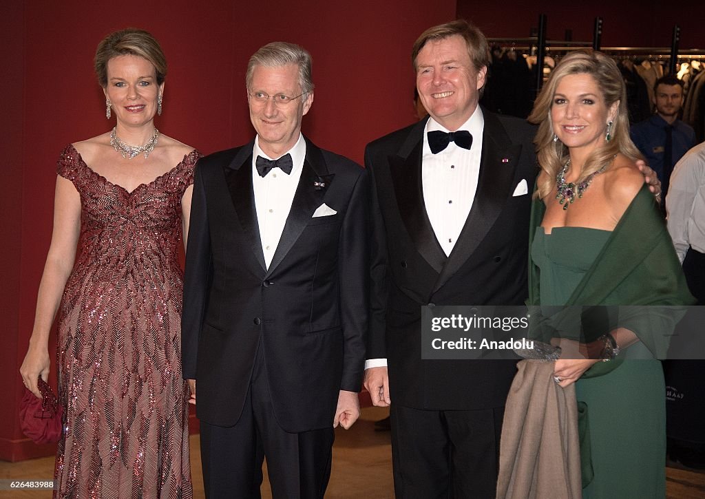 King Willem-Alexander of the Netherlands and King Philippe of Belgium
