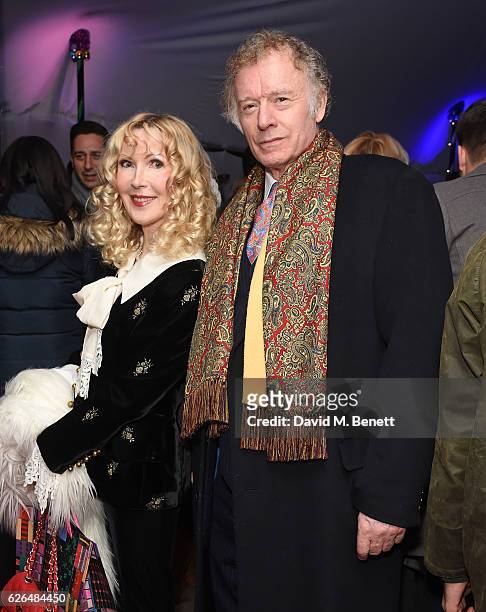 Basia Briggs and Richard Briggs attend the Fayre of St James's hosted by Quintessentially Foundation and the Crown Estate in aid of Cheryl's Trust in...