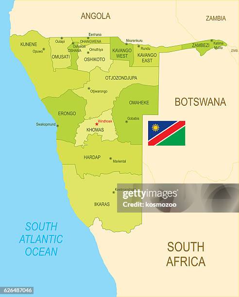 namibia - botswana 幅插畫檔、美工圖案、卡通及圖標