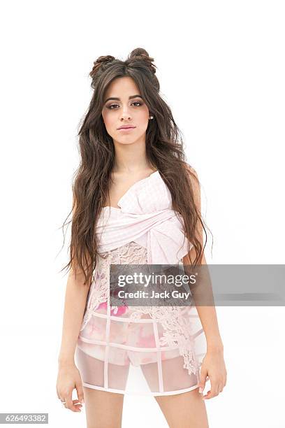 Camila Cabello from pop group 5th Harmony is photographed for Forbes Magazine on September 1, 2015 in Hollywood, California. PUBLISHED IMAGE.