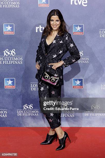 Maria Luisa Mayol attends the '1898, los ultimos de Filipinas' premiere at Kinepolis cinema on November 29, 2016 in Madrid, Spain.