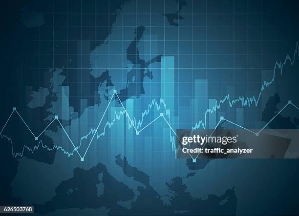 europe financial background - nasdaq stock illustrations