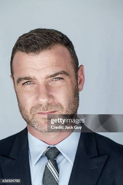 Actor Liev Schreiber is photographed for Emmy Magazine on April 17, 2015 in Malibu, California.