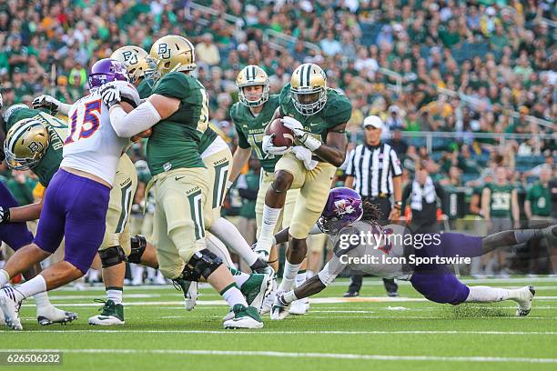 Baylor Bears running back Terence Williams during the game between Baylor University and Northwestern State at McLane Stadium in Waco, TX