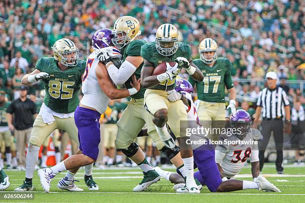 Baylor Bears running back Terence Williams during the game between Baylor University and Northwestern State at McLane Stadium in Waco, TX