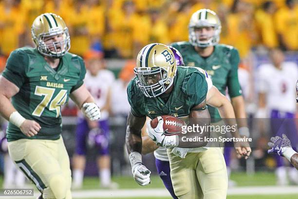 Baylor Bears running back Terence Williams during the game between Baylor University and Northwestern State at McLane Stadium in Waco, TX