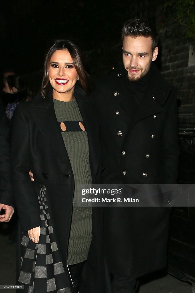 London Celebrity Sightings - November 29, 2016