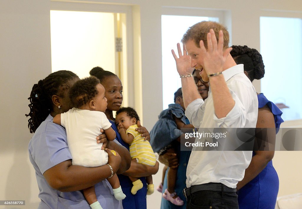 Prince Harry Visits The Caribbean - Day 9